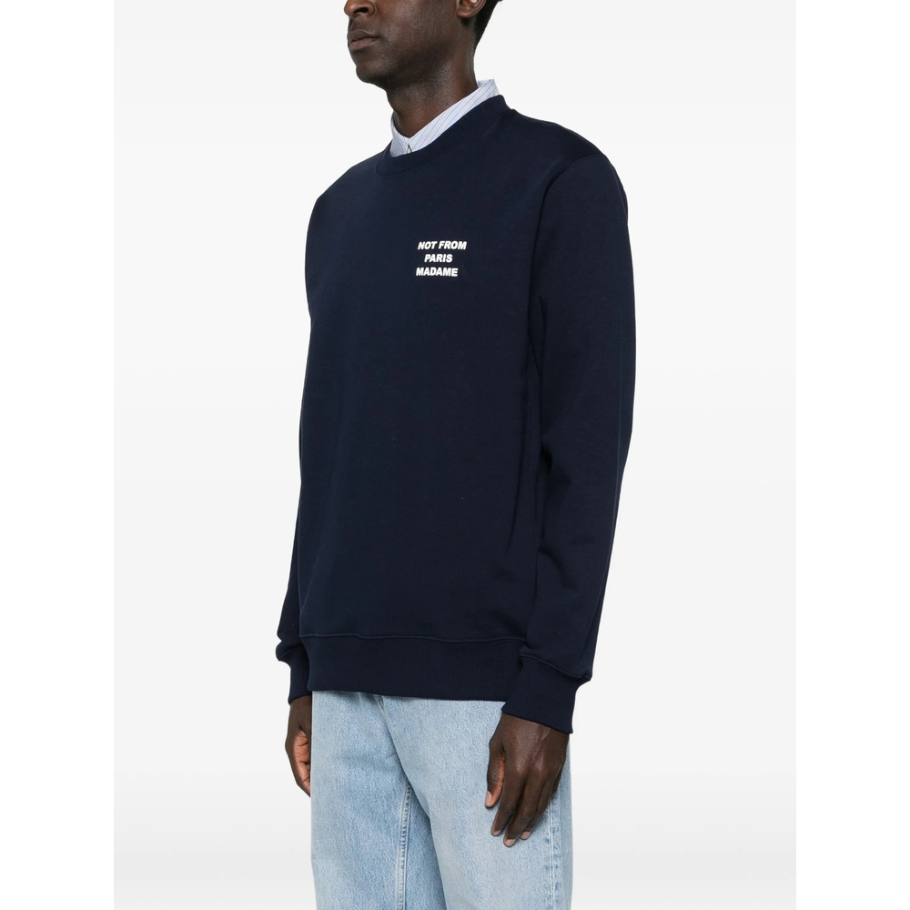 [DROLE DE MONSIEUR] Sweatshirt FW26 PERM-SW149 CO127 NAVY