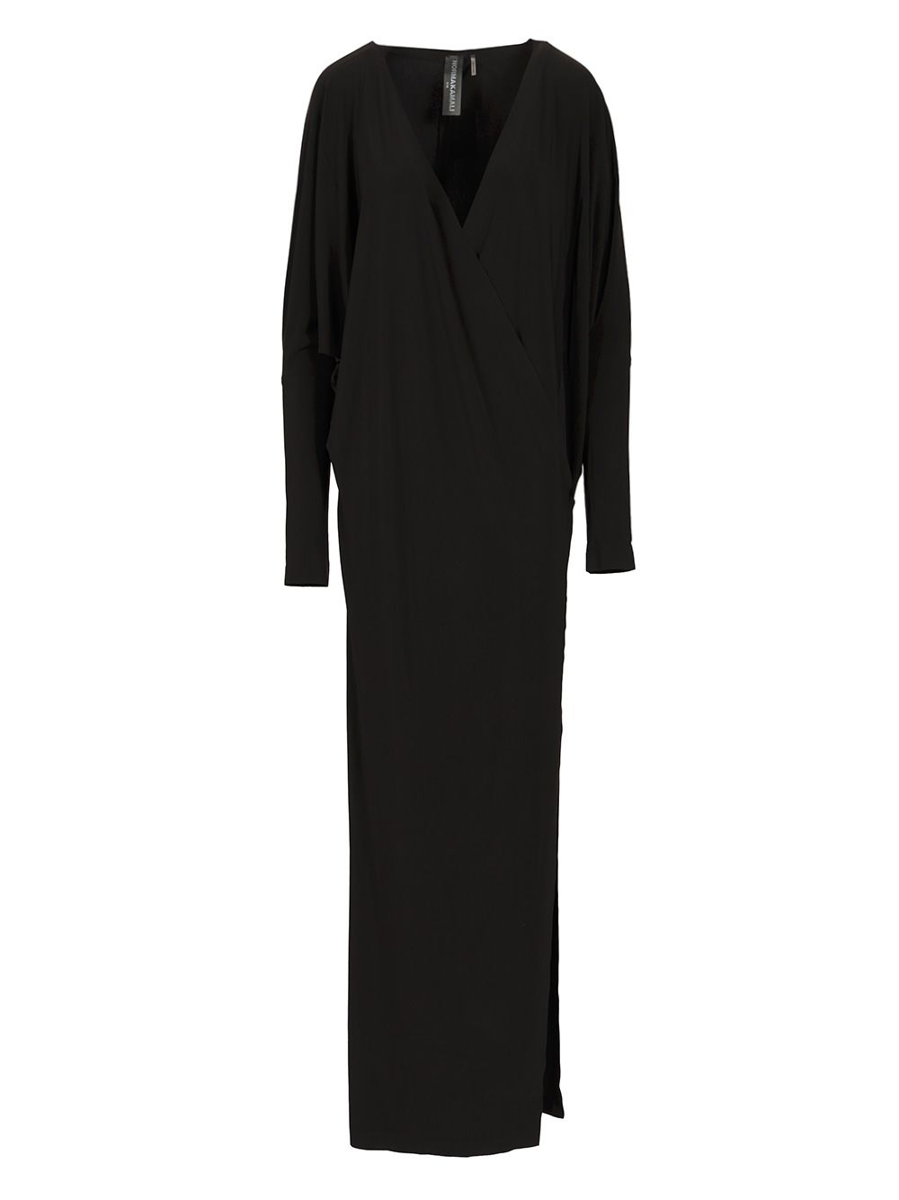 [Norma Kamali] Long sleeve dress FW25 KK3243PLF85001BLACK