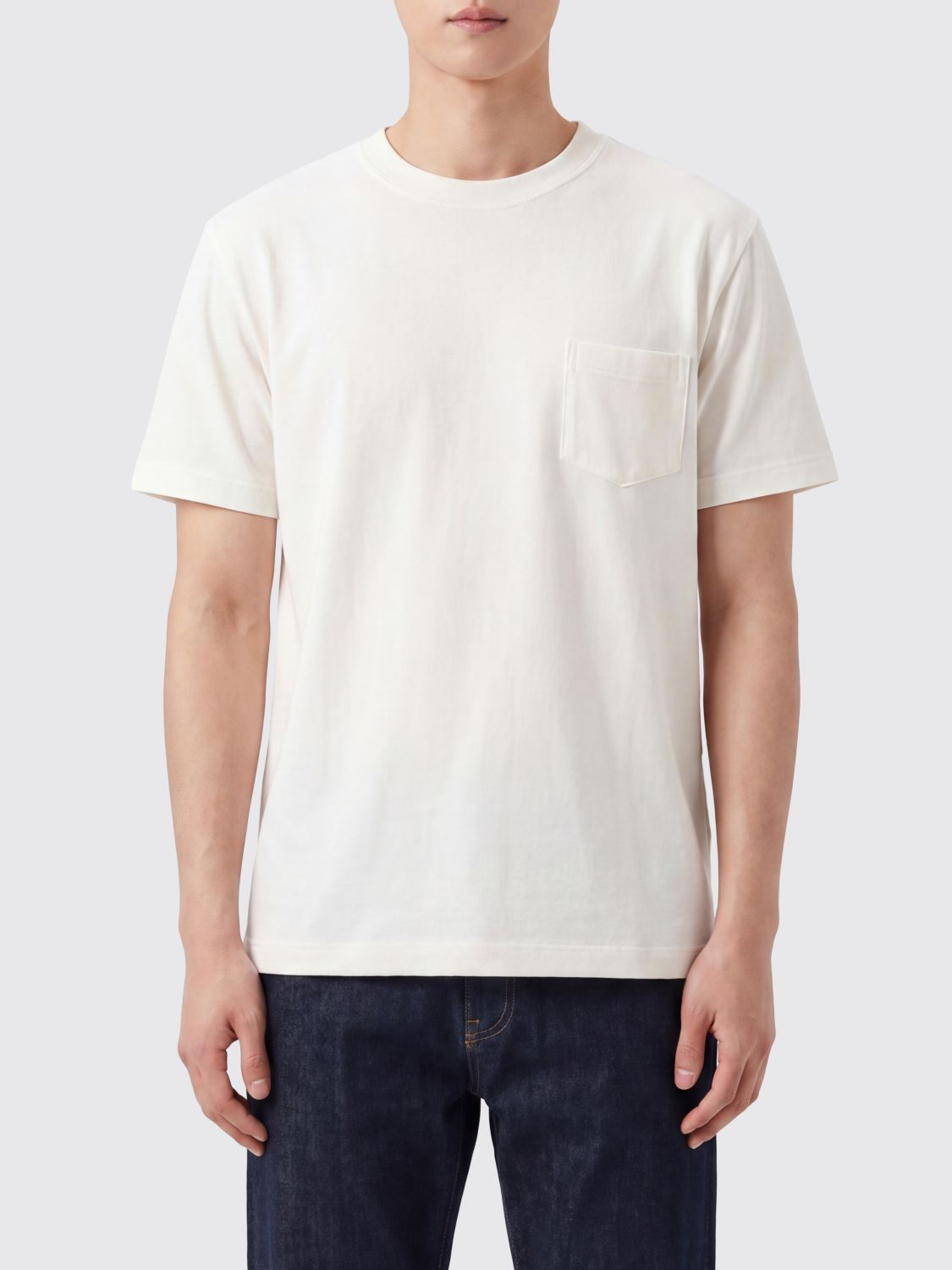 [Howlin] T-shirts Short Sleeve SS26 FONS ECRU
