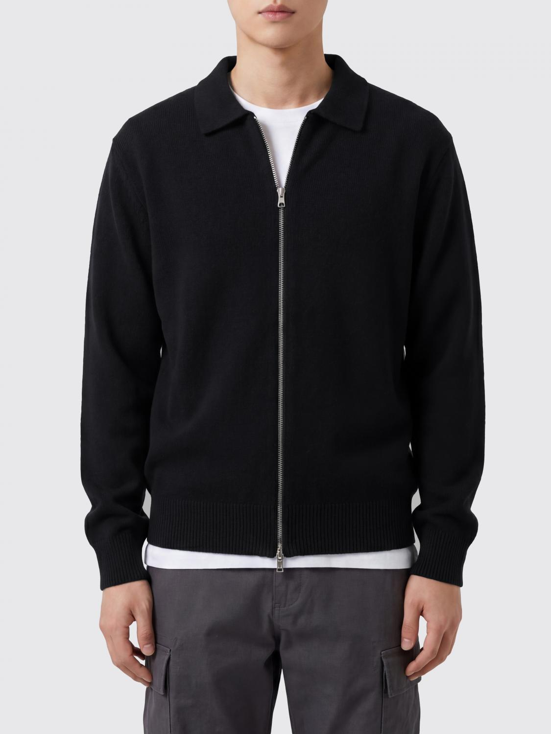 [Howlin] Cardigan SS26 SLIPPERY KNIT BLACK