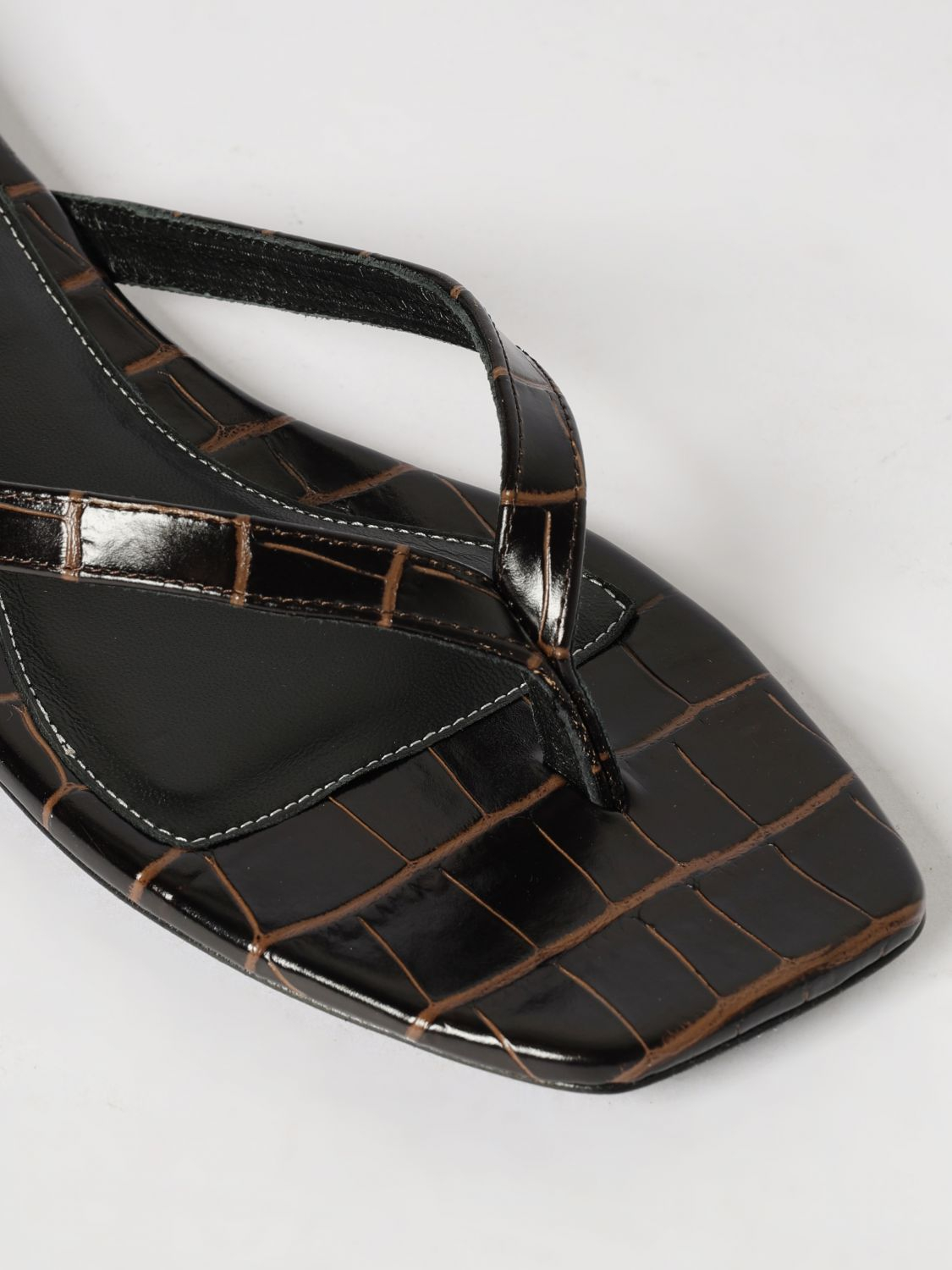 [TOTEME] Sandals SS26 252WAS4557LE0076 034
