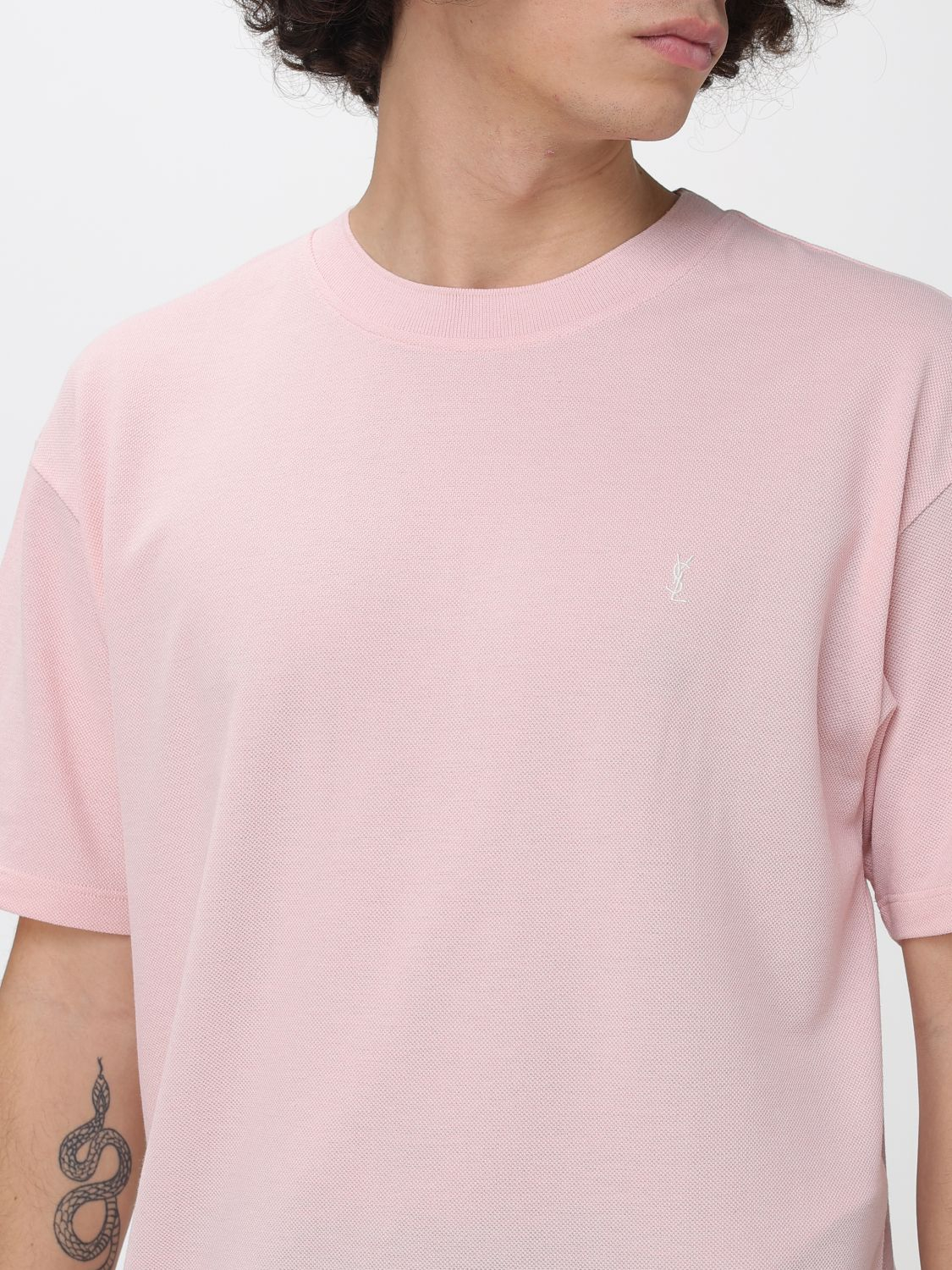 [Saint Laurent] T-shirts SS26 832941Y37HC 5631