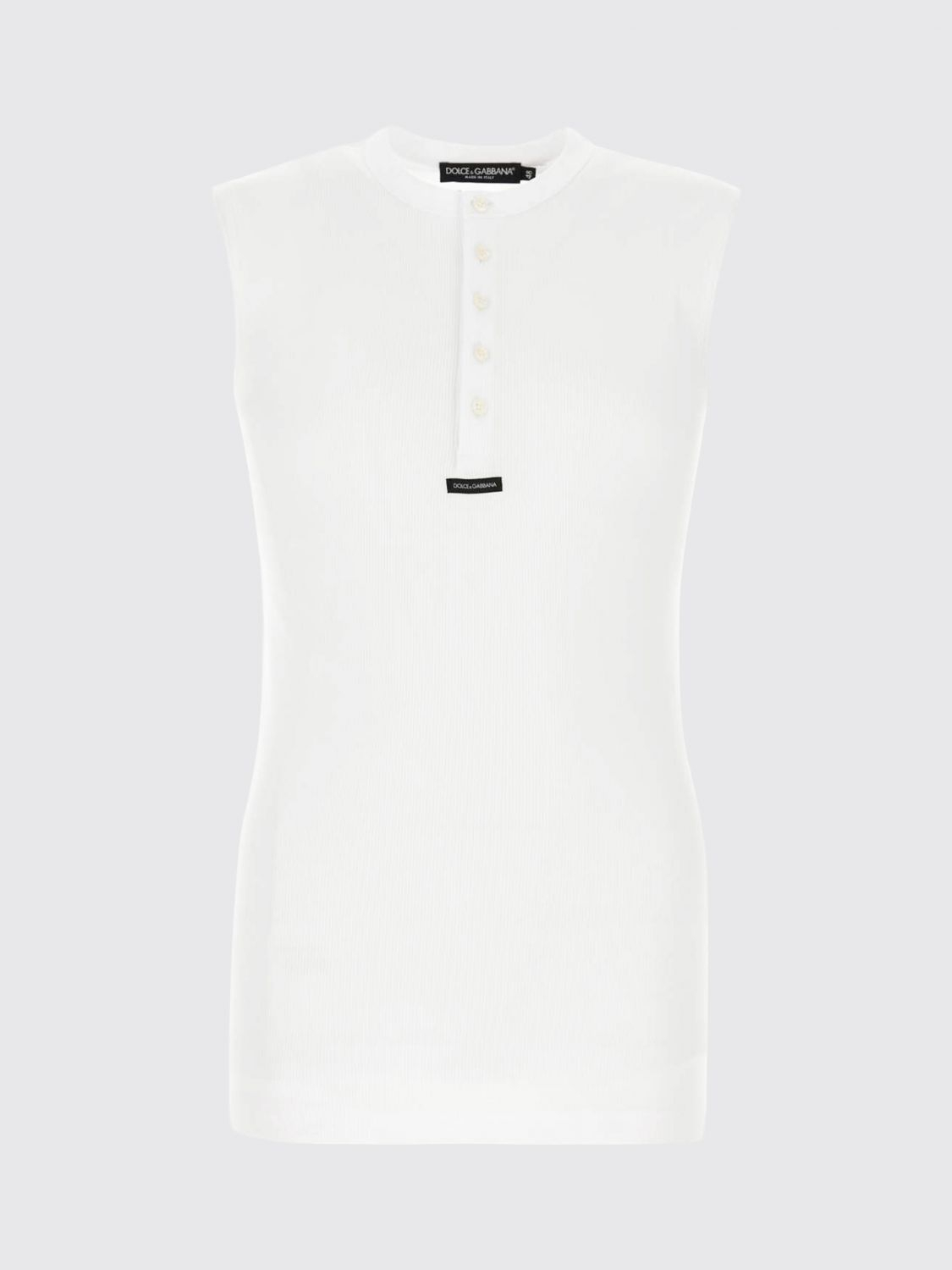 [Dolce & Gabbana] T-shirts Sleeveless SS26 G8TO9TFU7AV W0800