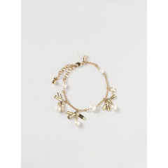 [Jimmy Choo] Bracelet SS26 MULTICHRMRBNBRCLTJKI GOLD/BLACK/WHITE