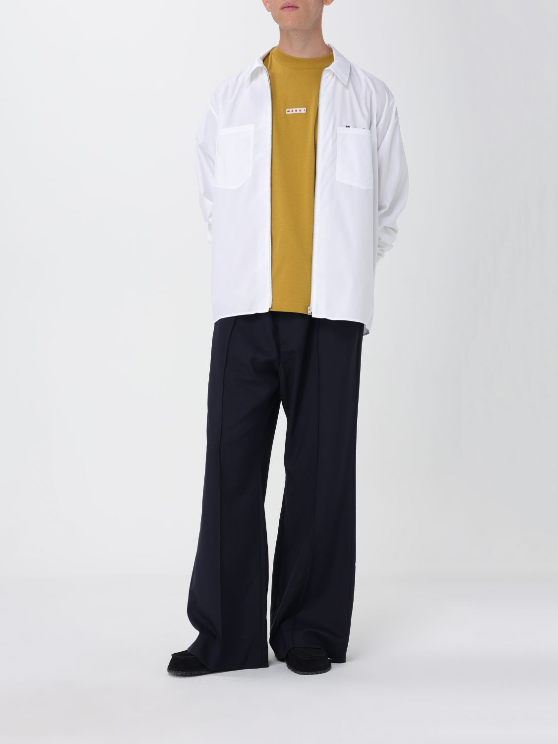 [Marni] Shirts Long Sleeve SS26 CUMU0297P0USCT88 LOW01