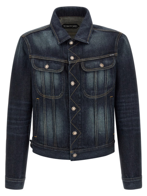 [Tom Ford] Denim jacket FW26 DJI001DMC101UBO