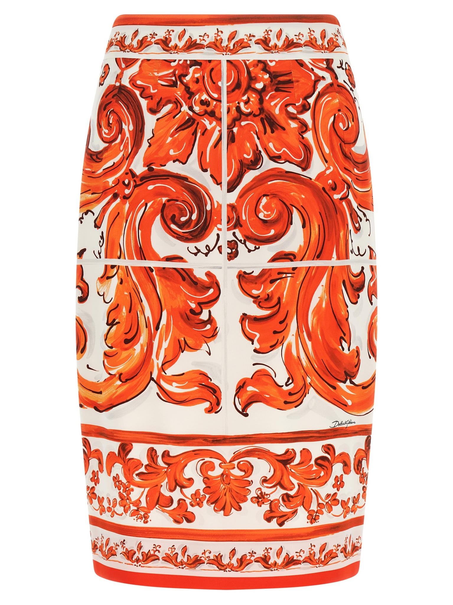 [Dolce & Gabbana] Long skirt FW26 F4C2CTGDDRJS9000