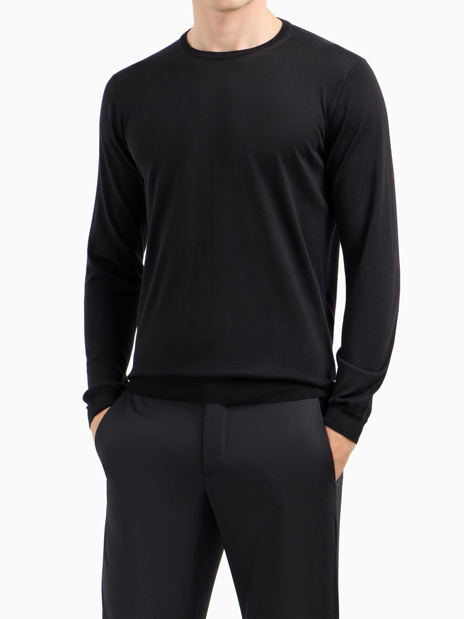 [Giorgio Armani] Knitwear FW26 3HSM37 SM63Z