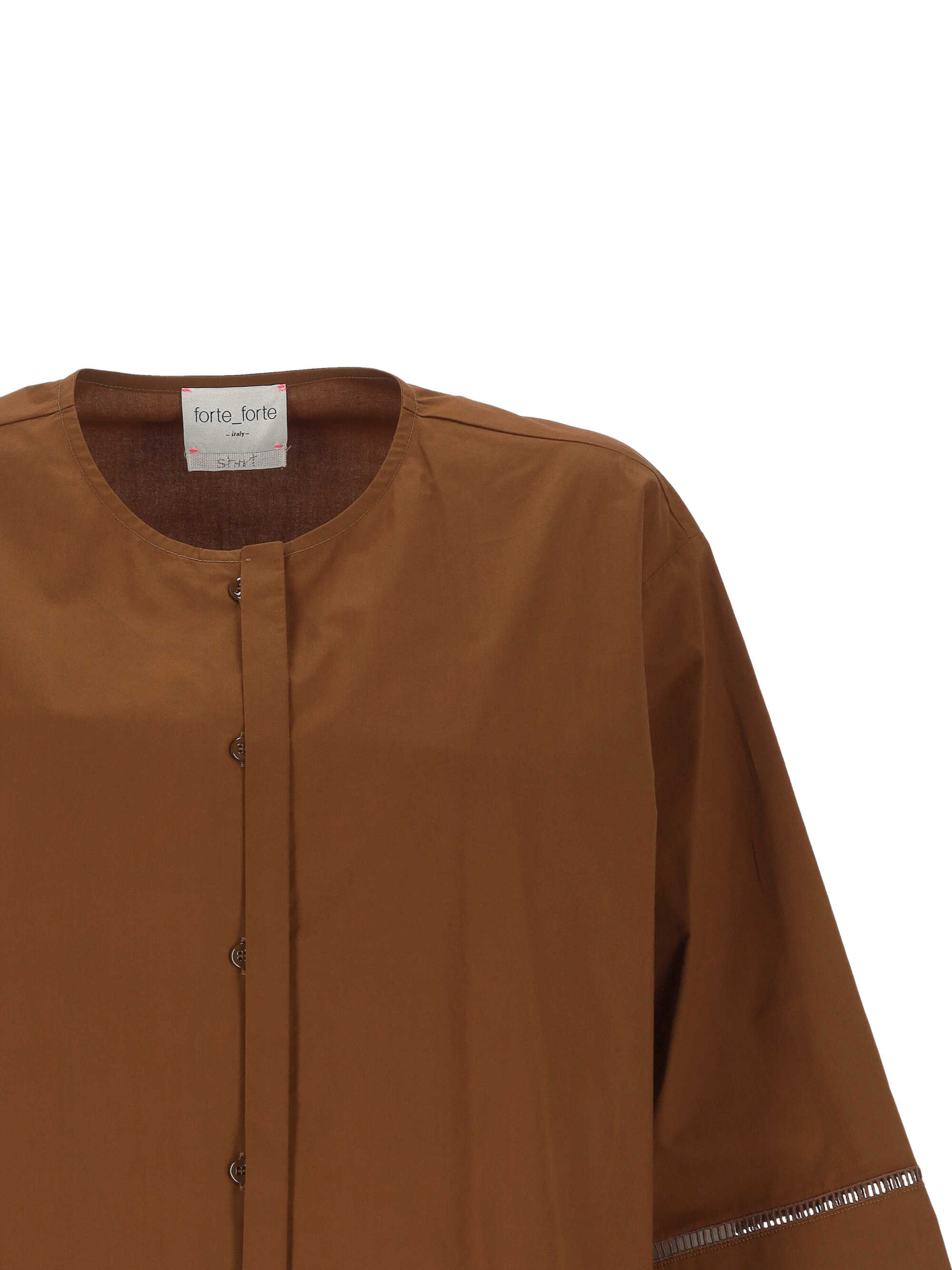 [Forte Forte] Shirts Short Sleeve SS26 14836CHOCOLATE