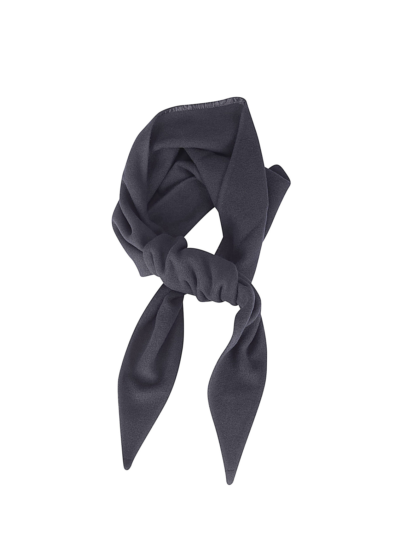[Rier] Scarf FW25 AXS29X02NATURAL BLACKFLEECE