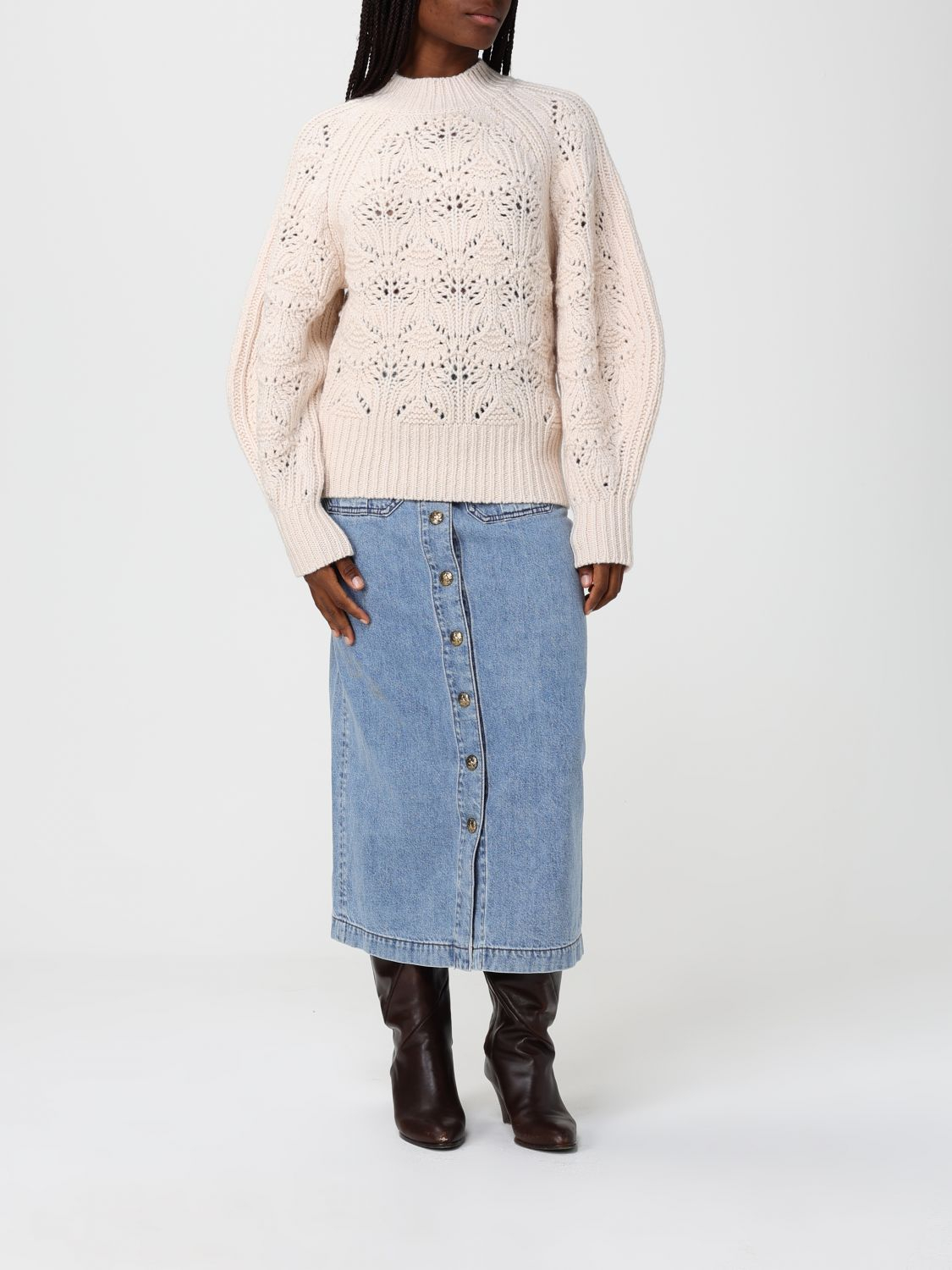 [Zimmermann] Knitwear FW25 4855TF251 CHLK