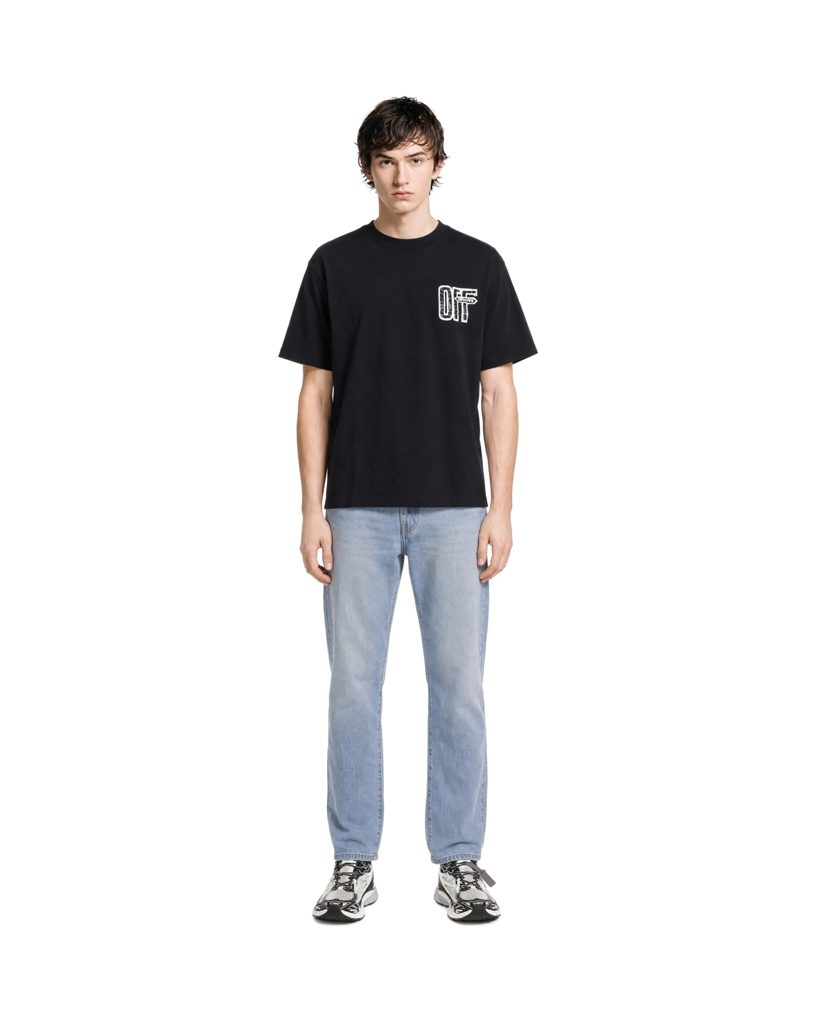 [Off-White] T-shirts FW26 OMAA120F26JER00Y00001