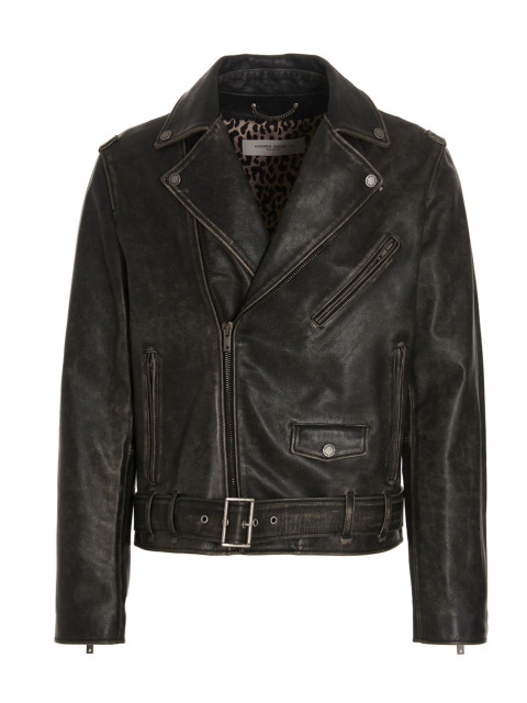 [Golden Goose] Leather Jacket FW26 GMP00297P0006479010090100