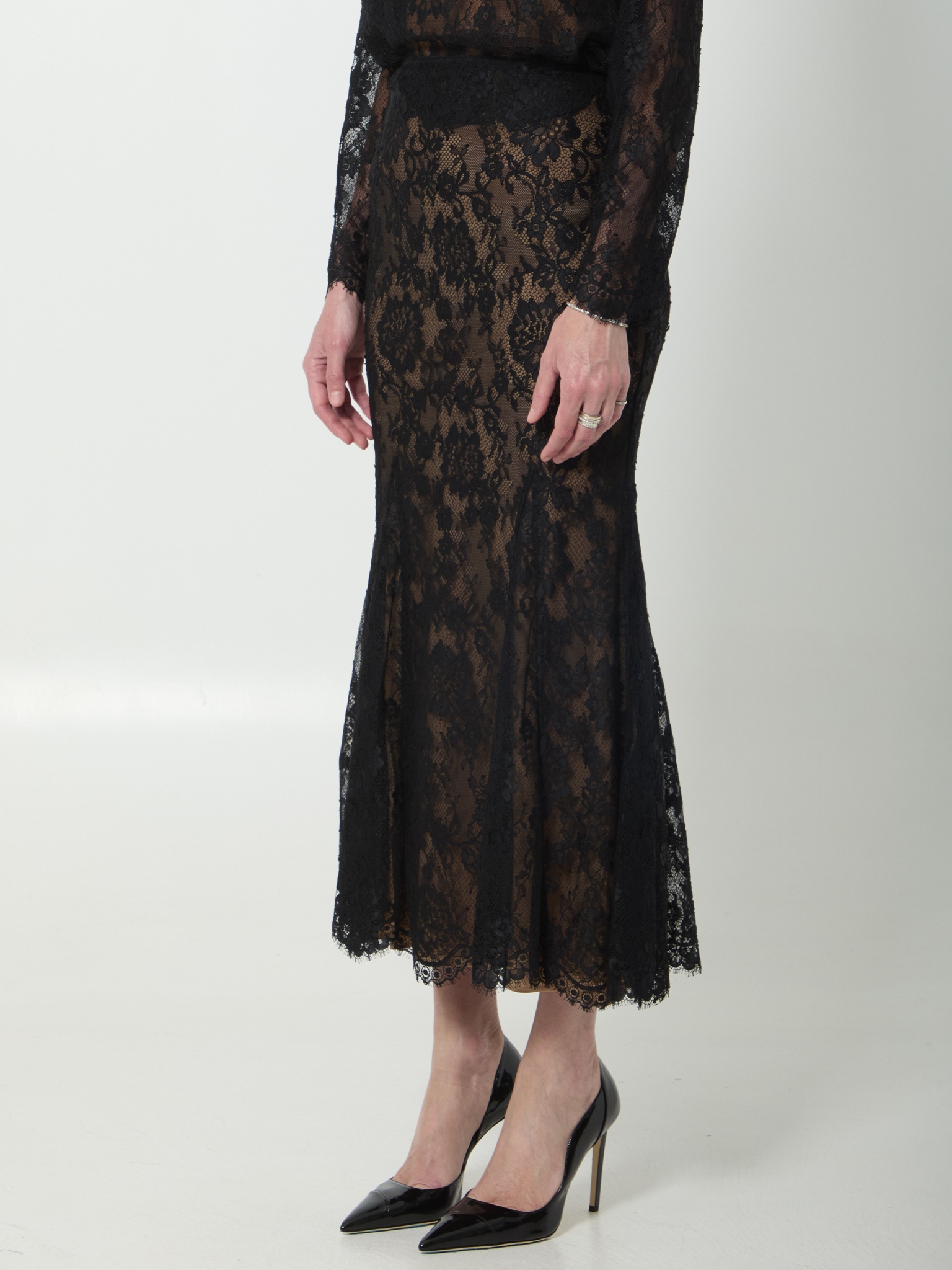 [SELF PORTRAIT] Long skirt FW26 PF26032MSK__B