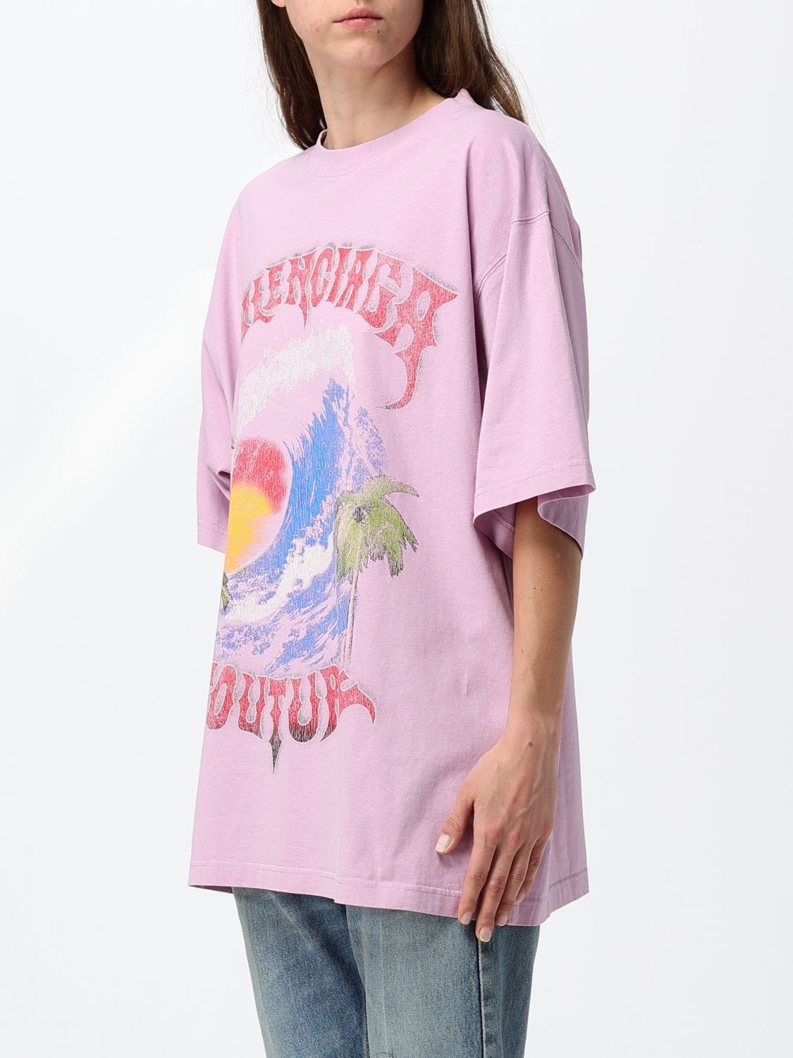 [Balenciaga] T-shirts Short Sleeve FW26 871733TUVP2 5701