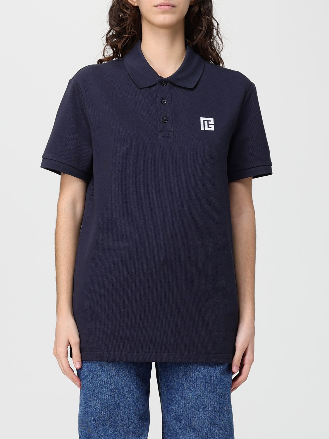 [Balmain] T-shirts Short Sleeve SS26 GH1GB085BC87 SIV