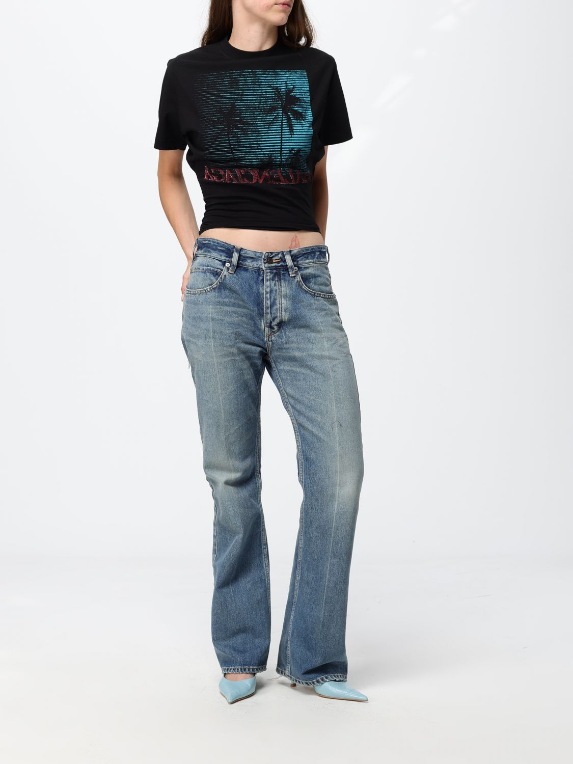[Balenciaga] T-shirts Short Sleeve FW26 A0016UTUVO8 1000