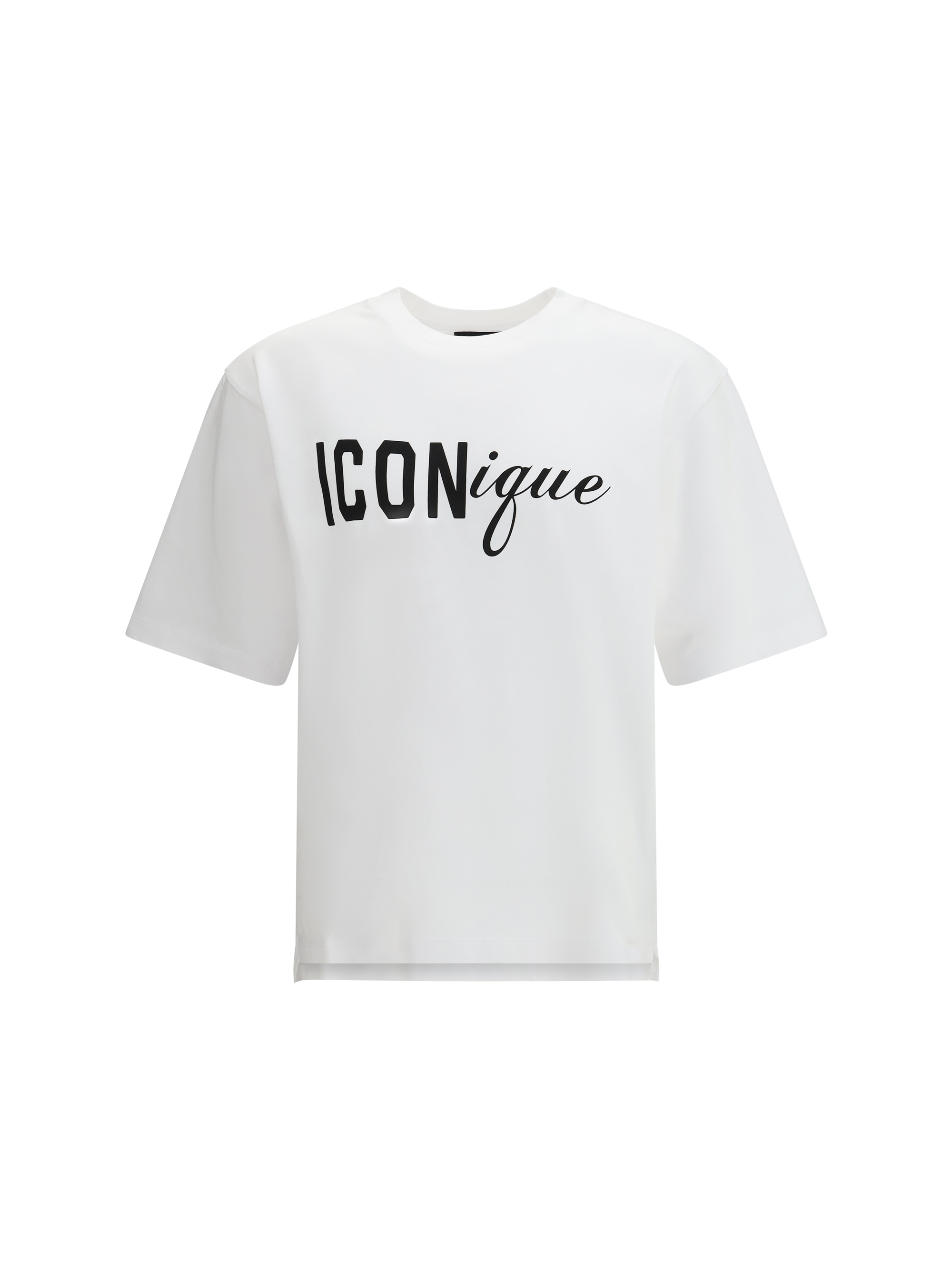 T-shirt in cotton with Icon graphic print