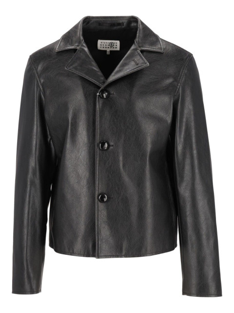 [MM6 Maison Margiela] Leather Jacket CO SH0AM0102M35455900