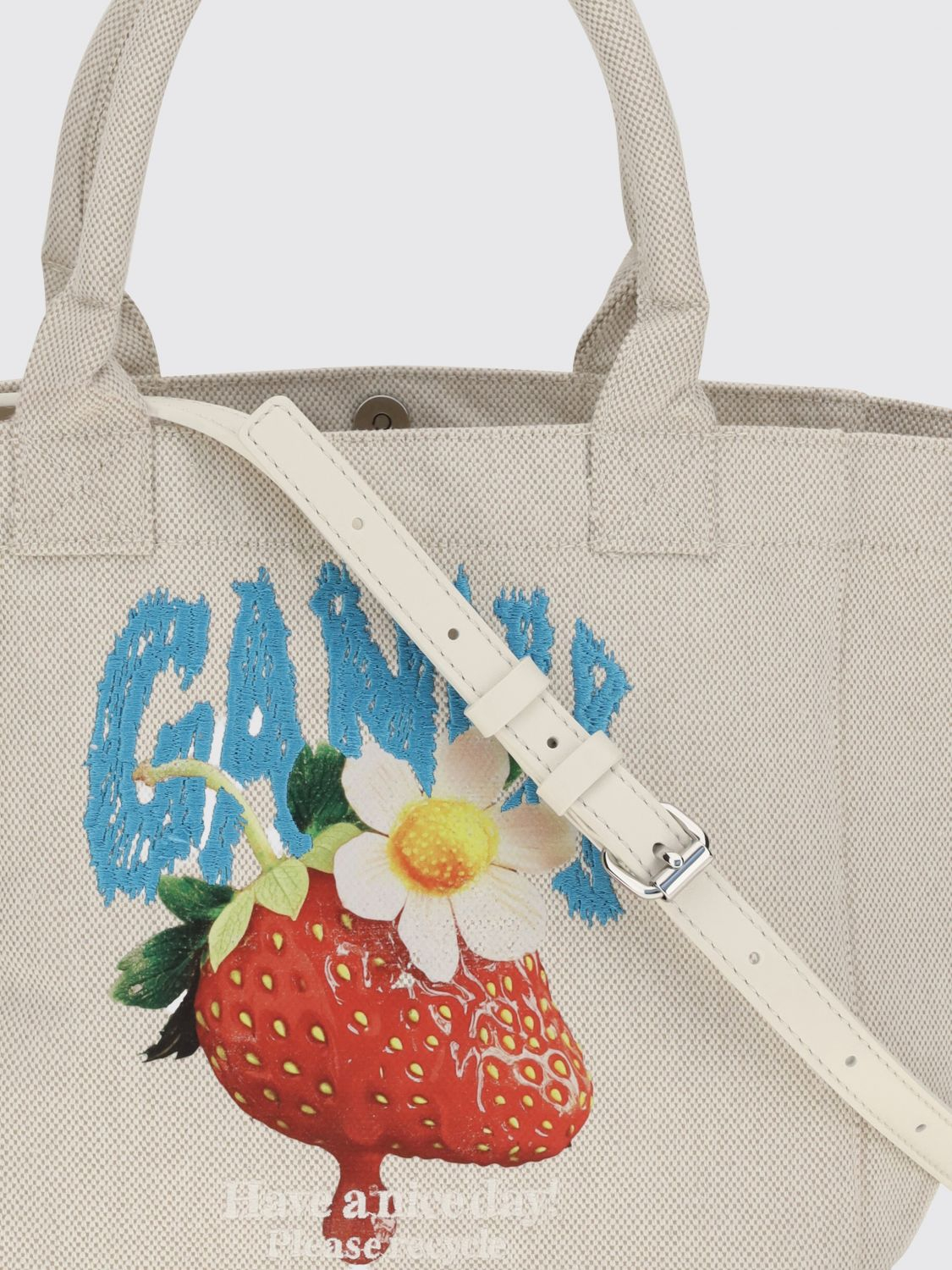 [GANNI] Tote bag FW26 C2080014 ZXV