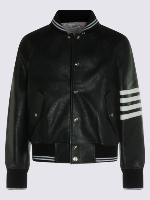 [Thom Browne] Leather Jacket FW26 MJO262YL0149001