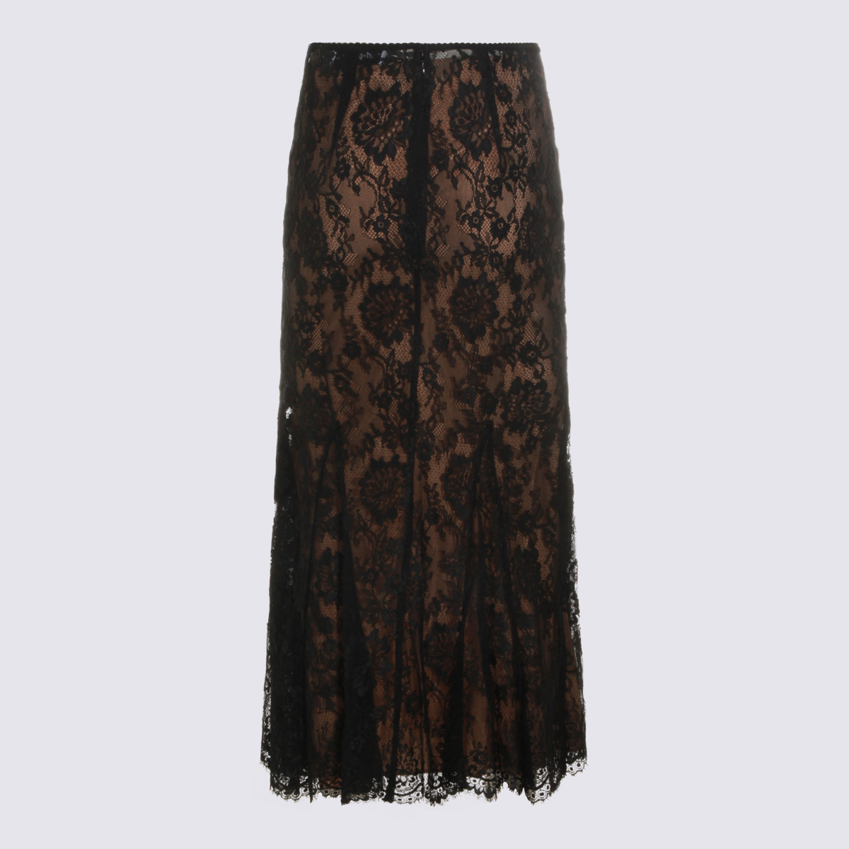 [Self - portrait] Long skirt FW26 PF26032MSKBBLACK