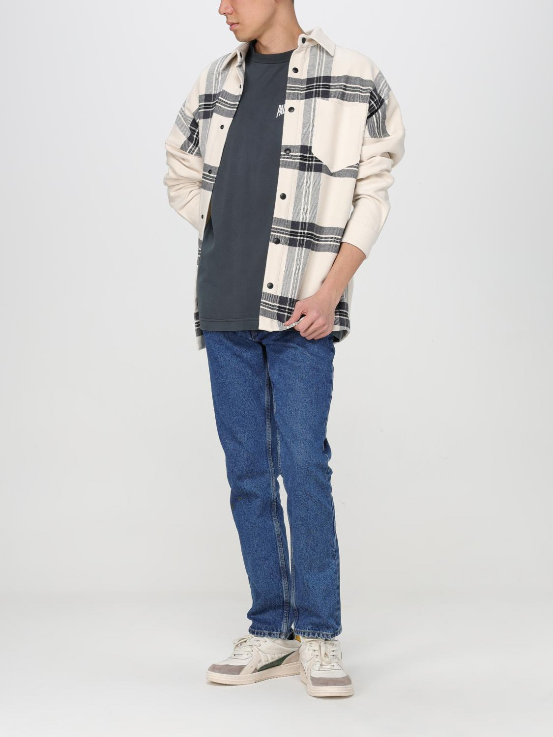 [Palm Angels] Shirts Long Sleeve FW25 PMES002R24FAB001 0311