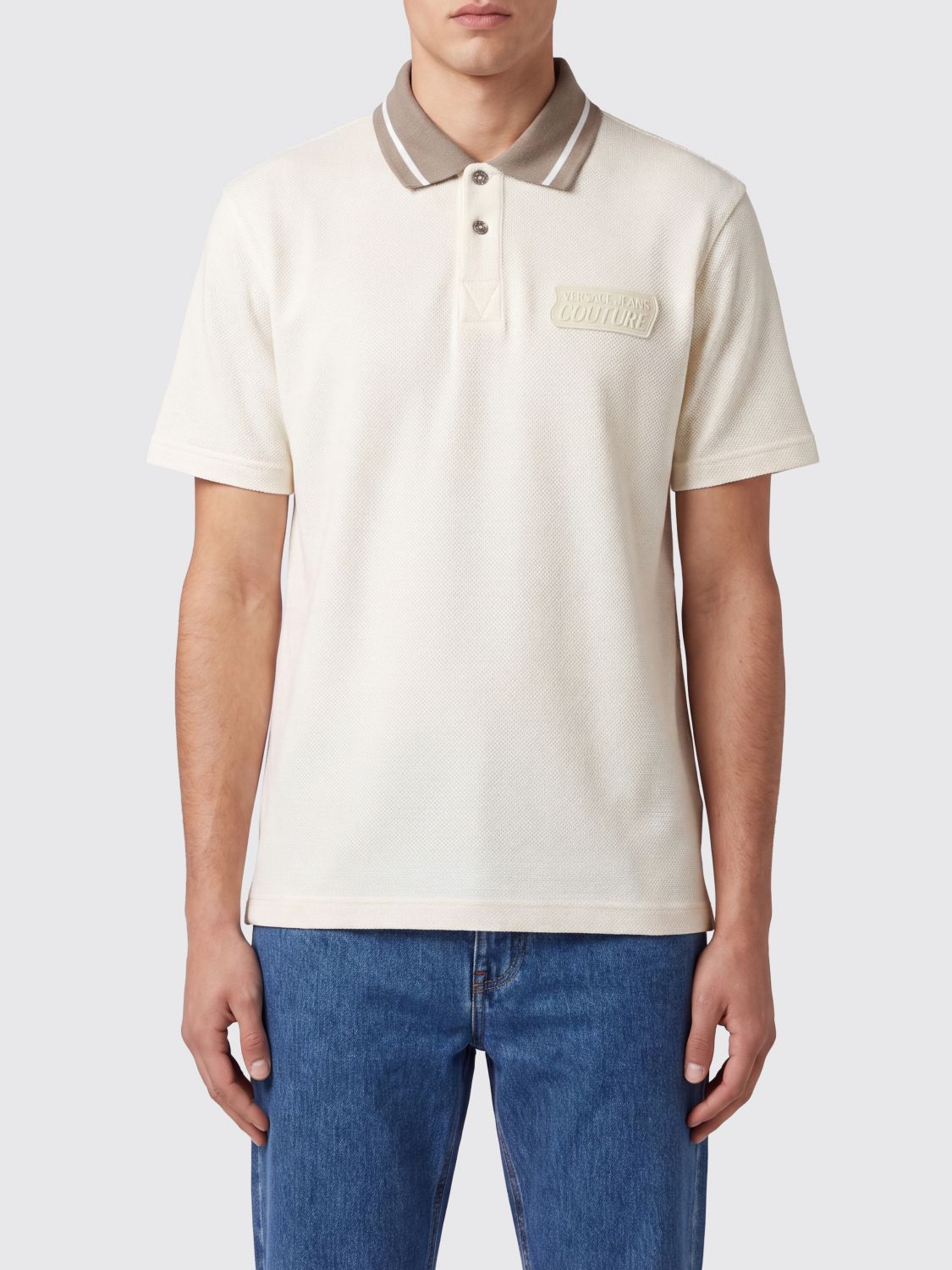 [VERSACE JEANS COUTURE] T-shirts Short Sleeve SS26 80GAGD05CJ02Z 039