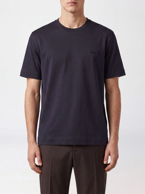 [ZEGNA] T-shirts Short Sleeve SS26 UH360A3H765 B09