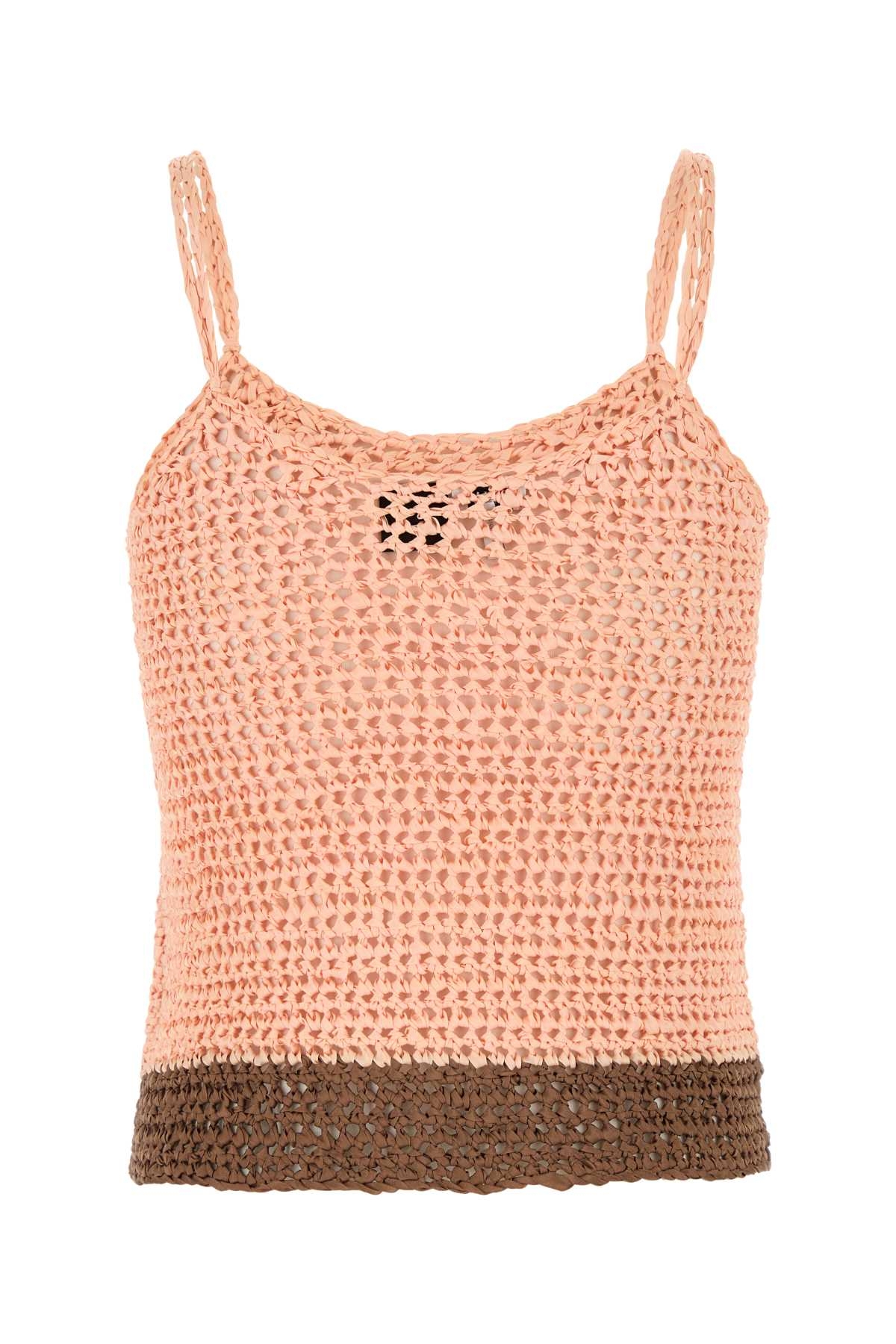 [LOEWE PAULA'S IBIZA] Tank top SS25 S616Y55K16 BEIGEBROWN