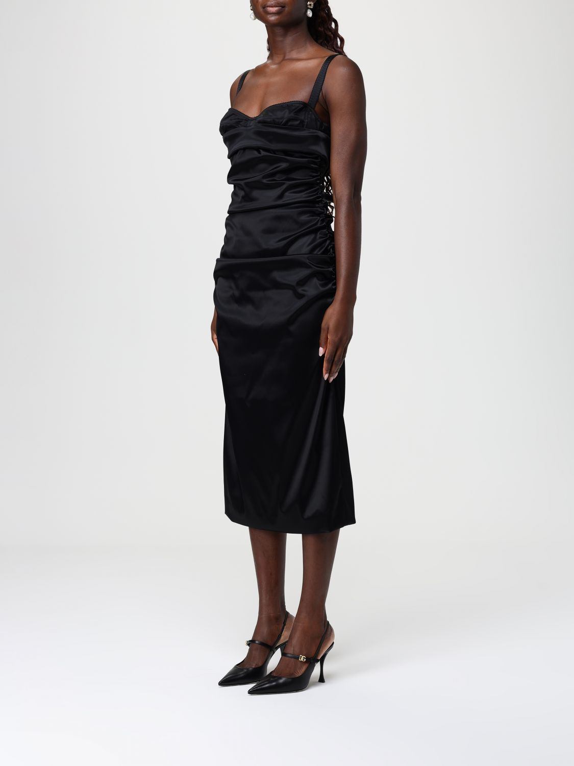 [Dolce & Gabbana] Sleeveless dress SS26 F6TVPTFURAD N0000
