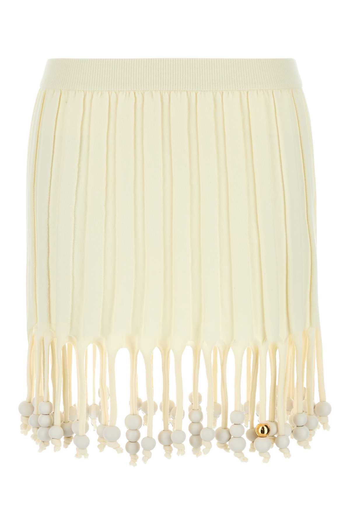 [LOEWE PAULA'S IBIZA] Mini skirt SS25 S616Y1LK09 ECRU