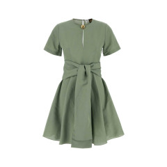 [LOEWE PAULA'S IBIZA] Short sleeve dress SS25 S616Y09XB7 SAGE