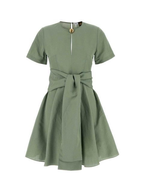 [LOEWE PAULA'S IBIZA] Short sleeve dress SS25 S616Y09XB7 SAGE