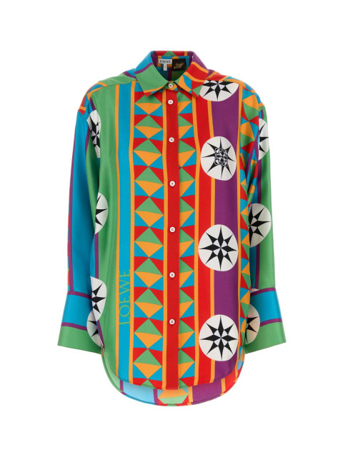 [LOEWE PAULA'S IBIZA] Shirts Long Sleeve SS25 S616Y05X49 MULTICOLOR
