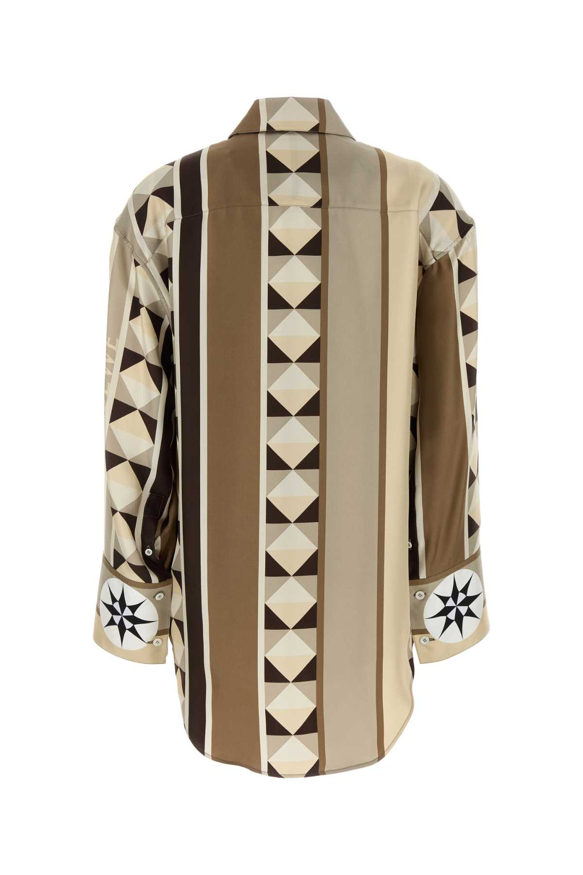 [LOEWE PAULA'S IBIZA] Shirts Long Sleeve SS25 S616Y05X49 BEIGEMULTICOLOR