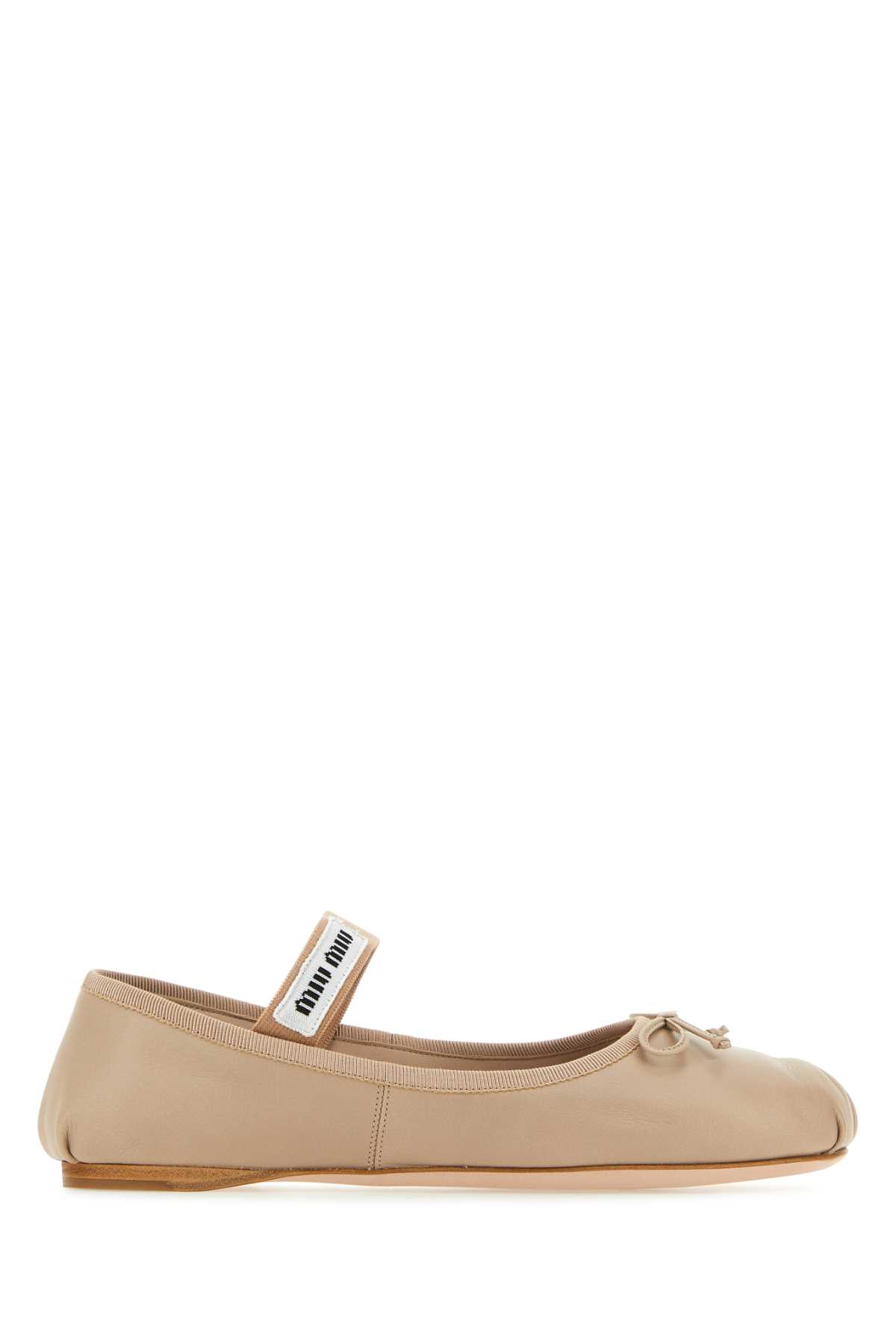 [Miu Miu] Flat shoes FW26 5F794DFDX05XUU F0NZ2