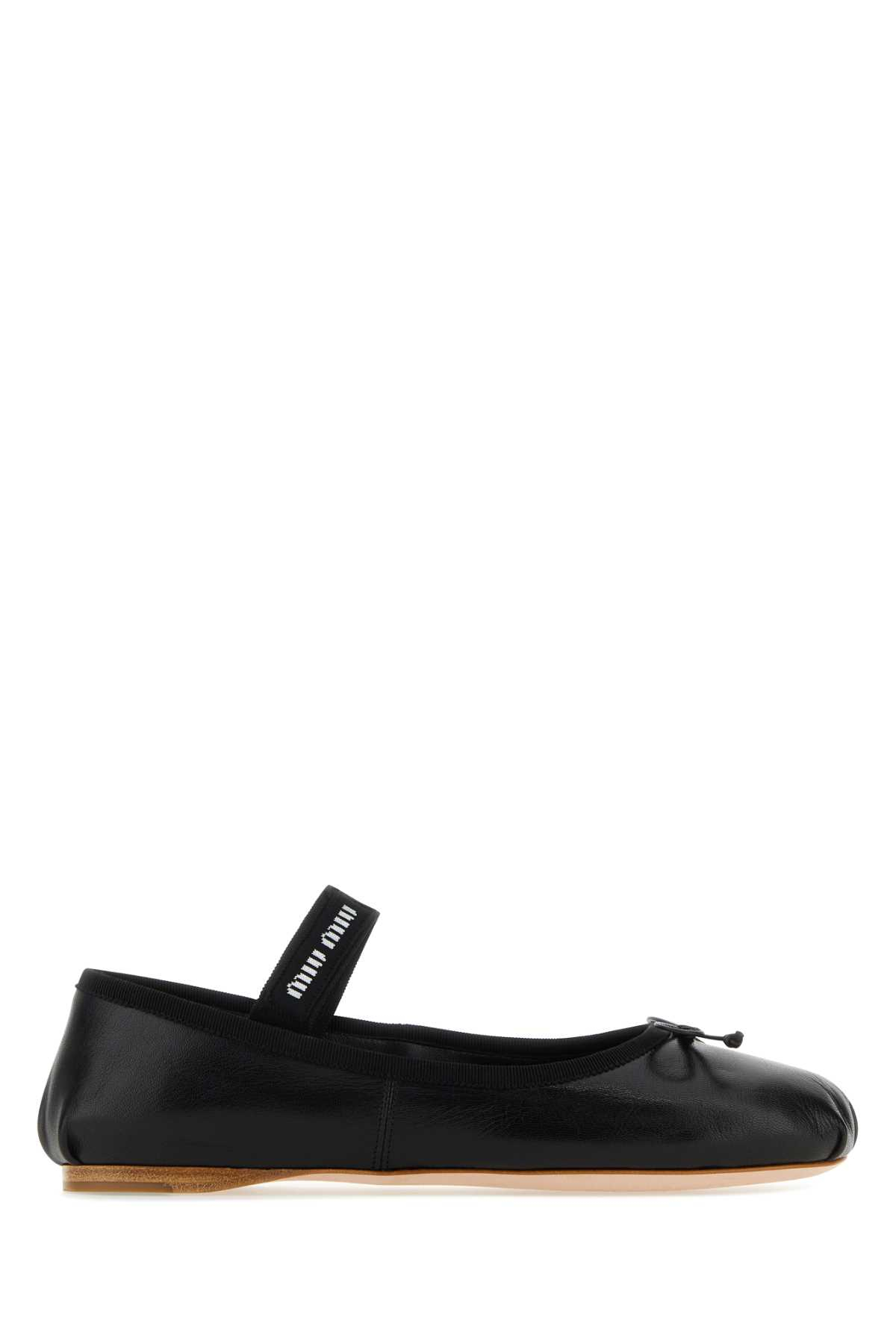 [Miu Miu] Flat shoes FW26 5F794DFDX05XUU F0002