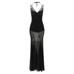 [ELISABETTA FRANCHI] Sleeveless dress FW26 ABR1466E2110