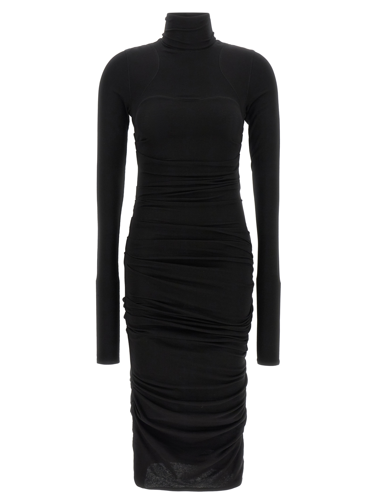 [ELISABETTA FRANCHI] Long sleeve dress FW26 AB02B66E2110