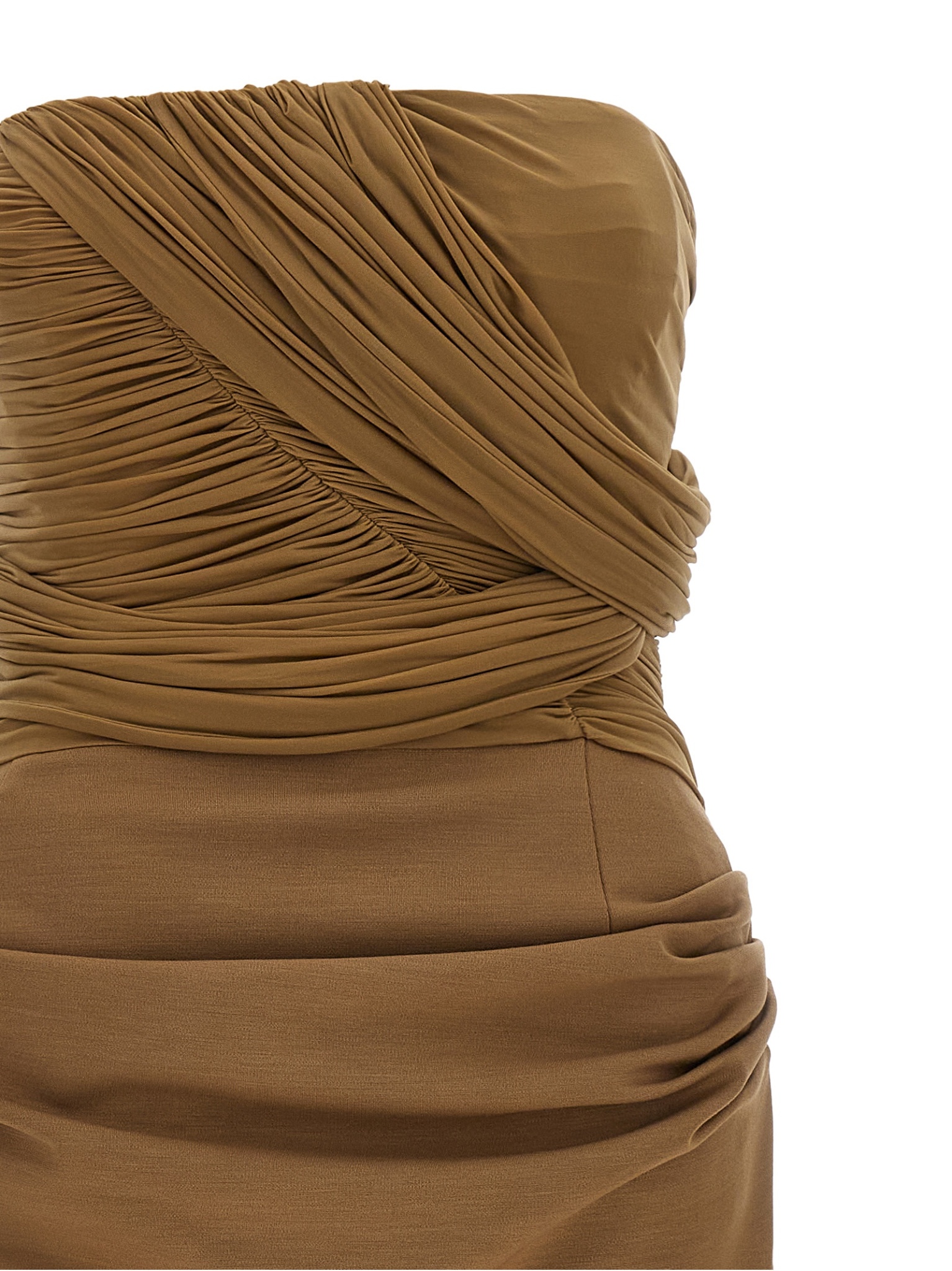 [MAGDA BUTRYM] Sleeveless dress FW26 163726BROWN