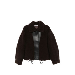 [SPORTMAX] Leather Jacket FW26 SPXFILTRO 269F 003
