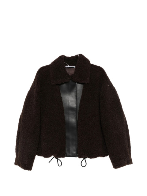 [SPORTMAX] Leather Jacket FW26 SPXFILTRO 269F 003