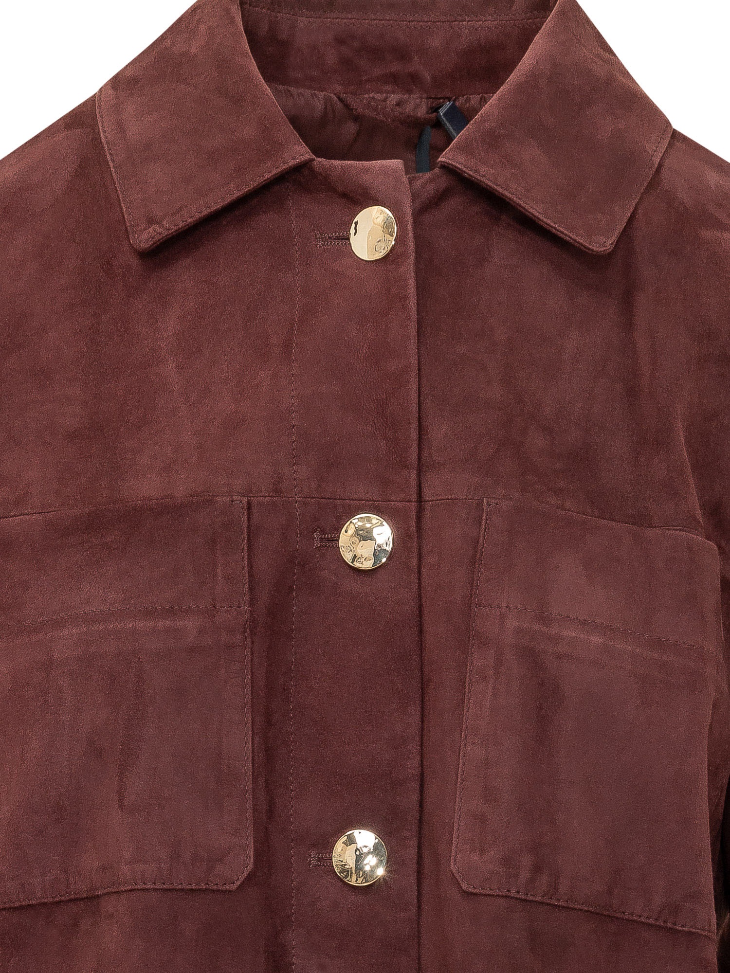 [Max Mara S] Leather Jacket FW26 2629446041600 003