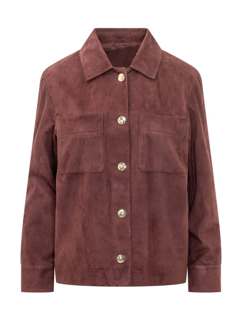 [Max Mara S] Leather Jacket FW26 2629446041600 003