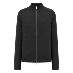 [Brunello Cucinelli] Cardigan FW26 M2200106CMD52 CARBONE ROCCIA