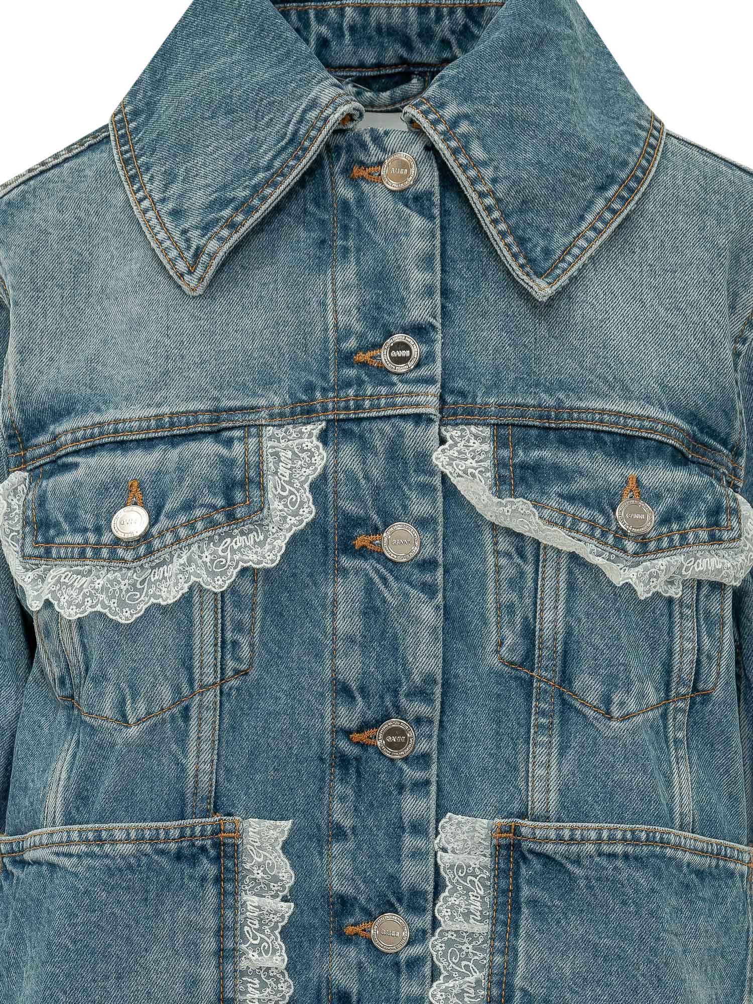 [GANNI] Denim Jacket FW26 A1010200 569