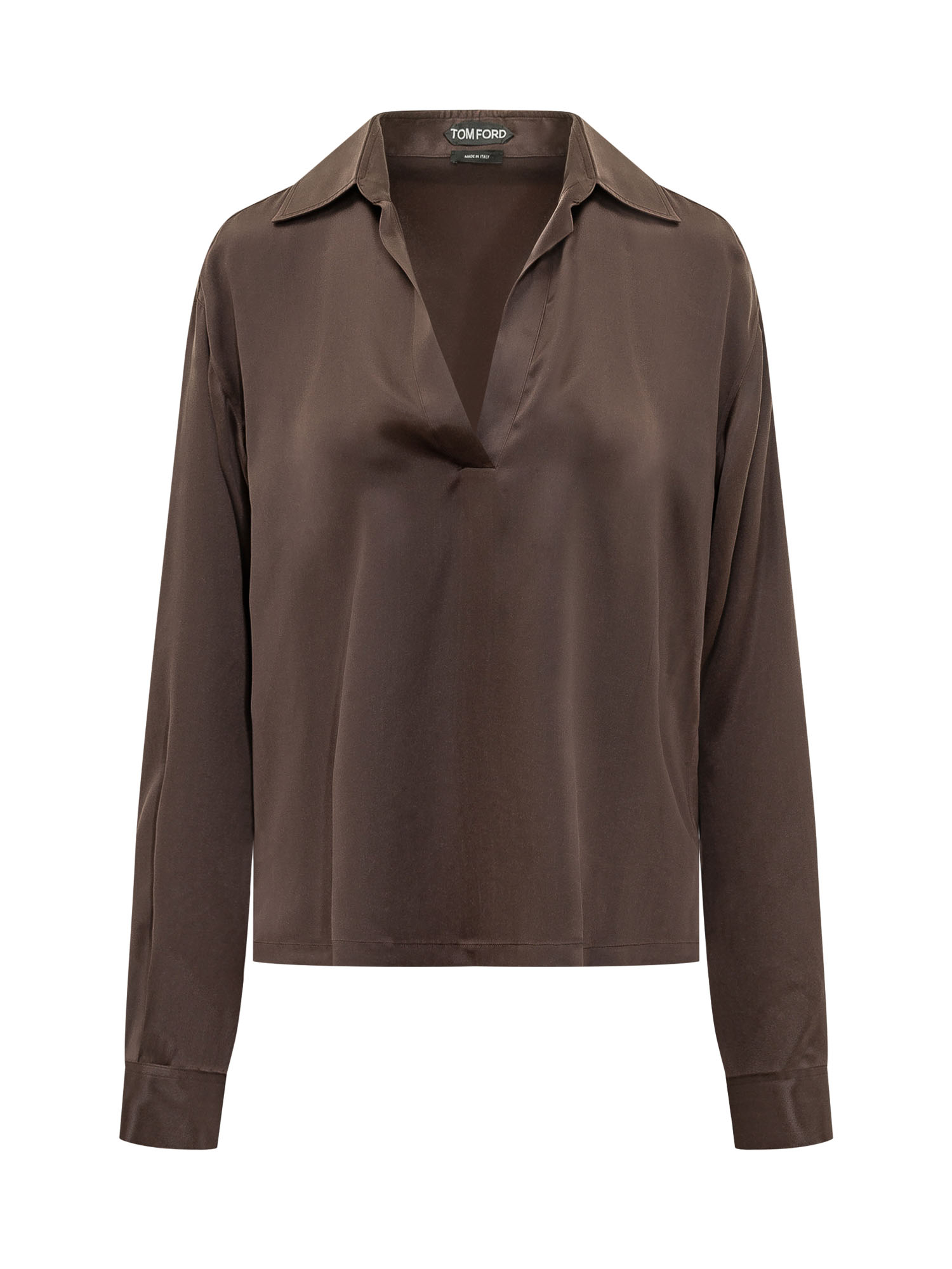 [Tom Ford] Blouse FW26 TS2144FAX1720 EDB