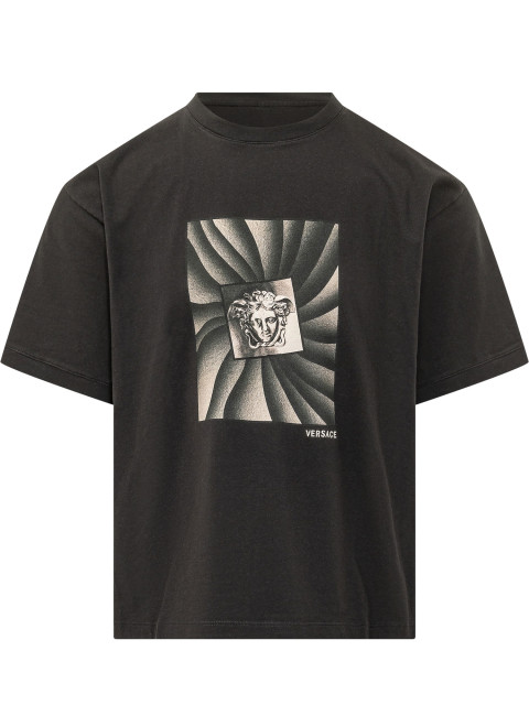 [Versace] T-shirts Short Sleeve FW26 10260931A18734 1B000