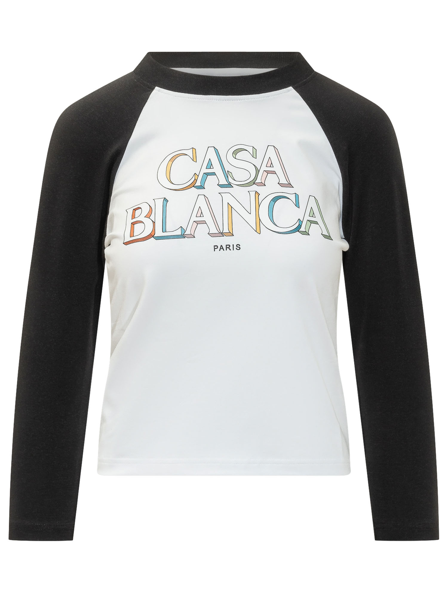[Casablanca] T-shirts Long Sleeve FW26 WPF26JTS085 01